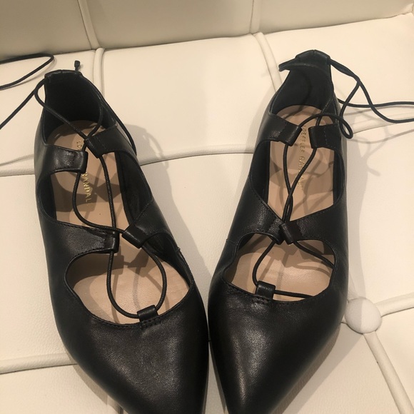 Loeffler Randall ballet flats with ties - Picture 2 of 5